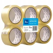 Taśmy izolacyjne i naprawcze - Tetis Taśma pakowa krystaliczna 48mmx50m GT110-A TETIS - miniaturka - grafika 1