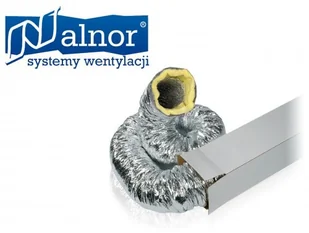 Alnor Przewód elastyczny izolowany SONOLIGHT ECO (10mb) 150mm (ALSDL-L-25-150-1000) - Rury i kanały wentylacyjne - miniaturka - grafika 2