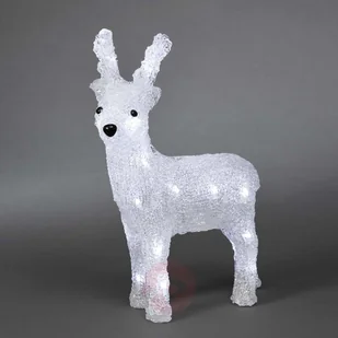 KonstSmide Mały renifer LED na baterie 32cm - Oświetlenie świąteczne - miniaturka - grafika 2