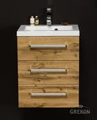 Szafki łazienkowe - Gante Szafka łazienkowa wisząca z umywalką 50/39/3 seria Fokus NE FKS-NE-U50/39/3 Clever - miniaturka - grafika 1