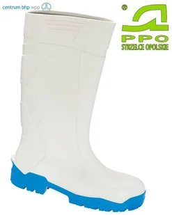 PPO Strzelce Opolskie BUTY BEZPIECZNE Z POLIURETANU Z METALOWYM PODNOSKIEM MODEL 1044, PN-EN ISO 20345, S4, CI, SRC; (48) - Obuwie robocze - miniaturka - grafika 2