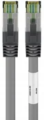 Patchcordy - Kabel Lan Patchcord Cat 8.1 S/ftp szary 15m - miniaturka - grafika 1