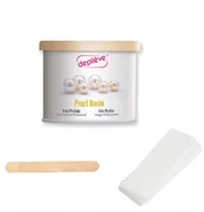 Depilacja - Depileve Wosk miękki paskowy perłowy puszka 400g - miniaturka - grafika 1