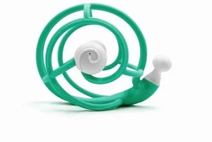 Mombella Gryzak dla dziecka z Grzechotką Ślimak Mombella blueocean-32862-0 - Gryzaki dla dzieci - miniaturka - grafika 2