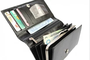 Elkor (PL) Portfel Damski (PL) Długi Klamra Skóra Naturalna EL16 - Portfele - miniaturka - grafika 7