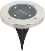 Czujniki ruchu i zmierzchu - Rabalux LED Zewnętrzne oświetlenie solarne z czujnikiem LED/0,24W/1xAA IP44 czarne - miniaturka - grafika 1