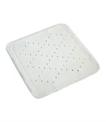 Maty antypoślizgowe - Kleine Wolke 4325100002 mata prysznicowa Calypso, 55 x 55 cm, biały 4325100002 - miniaturka - grafika 1