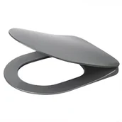 Deski sedesowe - Deante Deska wolnoopadająca antracyt Slim PEONIA CDE DSOZ - miniaturka - grafika 1