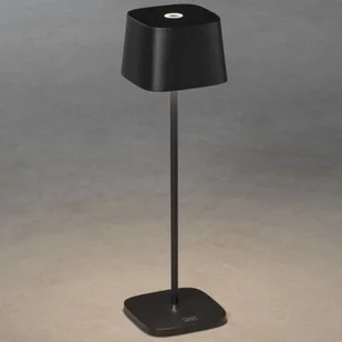 Konstsmide Lampa stołowa LED Capri zewnętrzna, czarna - Lampy ogrodowe - miniaturka - grafika 3