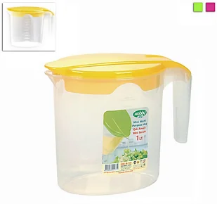Dzbanek do napojów plastikowy z pokrywką 1L 121959 - Dzbanki i imbryki Dzbanek do napojów plastikowy z pokrywką 1L 121959 - Dzbanki i imbryki - miniaturka - grafika 2