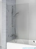 Parawany nawannowe - Riho Scandic NXT X409 parawan nawannowy czarny 80x150cm GX00513B0 - miniaturka - grafika 1