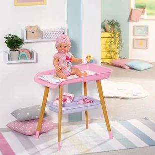 Zapf Creation Baby born - Stolik do przewijania - - Akcesoria dla lalek - miniaturka - grafika 4