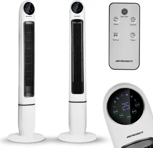 Wentylator Berdsen 355200 Biały - Wentylatory Wentylator Berdsen 355200 Biały - Wentylatory - miniaturka - grafika 1