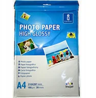 Papier do drukarek - Papier Foto Fotograficzny Błysk A4 180g 20ark Fv - miniaturka - grafika 1