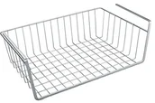 Suszarki do naczyń - Metaltex Kanguro kosz podwieszany pod półkę, Polytherm, różne rozmiary, wygląd stali szlachetnej, 40 x 26 cm 36.48.40 - miniaturka - grafika 1
