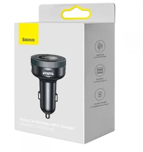 Baseus Transmiter FM Bluetooth Baseus Ładowarka Samochodowa - Ładowarki samochodowe - miniaturka - grafika 15