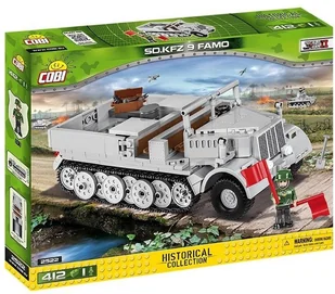 Cobi Small Army WWII SD.KFZ 9 FAMO - Klocki - miniaturka - grafika 2