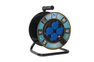 Pawbol Rozgałęźnik na bębnie 4x230V + termik 1115-250 GZRT B.1115-250GZRT - Przedłużacze i rozgałęźniki Pawbol Rozgałęźnik na bębnie 4x230V + termik 1115-250 GZRT B.1115-250GZRT - Przedłużacze i rozgałęźniki - miniaturka - grafika 2