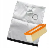 Filtry do odkurzaczy - Karcher Worek Wielorazowy Filtr Nt 181 A2701 A2801 - miniaturka - grafika 1