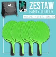Tenis stołowy - Cornilleau Zestaw Family Pack Outdoor 207004 - miniaturka - grafika 1