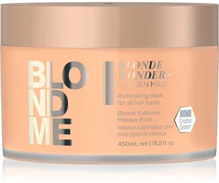 Schwarzkopf Professional BLONDEME Blonde Wonders Golden Mask 500.0 ml - Maski do włosów - miniaturka - grafika 2