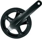 Łańcuchy rowerowe - Shimano Łańcuch alfine S501 mechanizm korbowy 42T Fibre Channel o ochronę zewnętrzne 2017 MTB FCS501CB2C1L - miniaturka - grafika 1