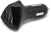 Ładowarki samochodowe - Remax Alien RCC-340 uniwersalna ładowarka samochodowa 4.2A 3xUSB czarna 6954851258414 - miniaturka - grafika 1