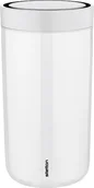 Kubki termiczne - Stelton Kubek termiczny To-Go Click 200 ml kredowy z podwójnej stali 675-3 - miniaturka - grafika 1