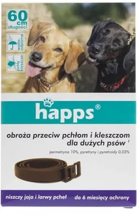 Bros Happs Obroża dla psów przeciw pchłom i kleszczom - Artykuły przeciw pasożytom - miniaturka - grafika 5