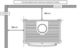 Ekoprojekt 868 Piec wolnostojący Invicta 6kW Samara kolor emalia antracyt 86876401 - Piece wolnostojące - miniaturka - grafika 4