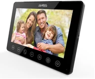 Akcesoria do domofonów i wideodomofonów - Zamel Wideomonitor z dotykowymi przyciskami 7 cali czarny VP-807B ENT10000423 - miniaturka - grafika 1