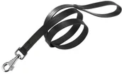 Smycze dla psów - Ferplast ferplast smyczy psa Natural, wykonane ze skóry, czarny - miniaturka - grafika 1