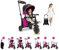 Rowerki trójkołowe - Smart Trike Folding Trike 500 różowy - miniaturka - grafika 1