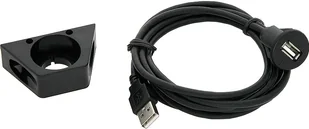 Gniazdo Usb montażowe z podstawką, kabel 2m - Akcesoria car audio - miniaturka - grafika 2