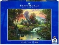 Schmidt Puzzle Thomas Kinkade Górskie zacisze 1000 - Puzzle - miniaturka - grafika 2