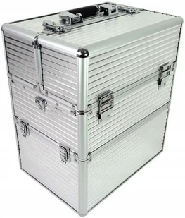 Kuferek kosmetyczny z kratą na lakiery krokodyl - Kosmetyczki, organizery i kuferki - miniaturka - grafika 10