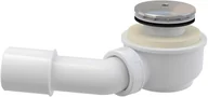 Syfony - Alca OBI Plast Syfon brodzikowy A471CR niski chrom - miniaturka - grafika 1