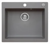 Zlewozmywaki - AXIS MOJITO 60 szary mojito60sz - miniaturka - grafika 1