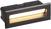 Lampy ogrodowe - Nowodvorski Wpust LAMPA schodowa BAY LED 8165 metalowa OPRAWA zewnętrzna LED 5W 3000K outdoor IP54 czarna 8165 - miniaturka - grafika 1