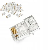 Wtyczki i adaptery - Wtyki 50x RJ-45 Wtyk Końcówka Końcówki - miniaturka - grafika 1