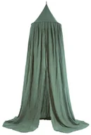 Koce i narzuty dla dzieci - Jollein Moskitiera Vintage, 245 cm, szaro-zielona Smits Assen - miniaturka - grafika 1