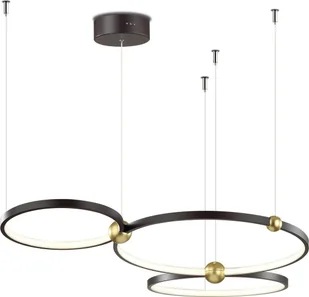 Altavola Design Aurora lampa wisząca czarny złoty LA111P503kblack - Lampy sufitowe Altavola Design Aurora lampa wisząca czarny złoty LA111P503kblack - Lampy sufitowe - miniaturka - grafika 3