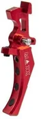 Amunicja i osprzęt ASG - Język spustowy CNC Aluminum Advanced Speed Trigger Style D - Red (MXM-08-027722) G MXM-08-027722 - miniaturka - grafika 1