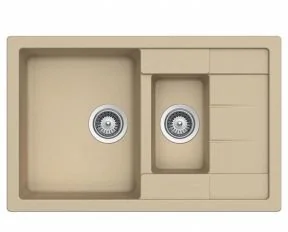 Schock Manhattan D-150S Moonstone - Zlewozmywaki - miniaturka - grafika 2