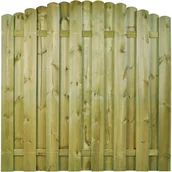 Ogrodzenia - Vidaxl OBI pełny TYTUS 12 łukowy 180 x180/160 - miniaturka - grafika 1