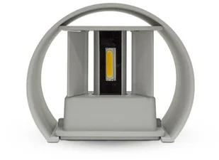 v-tac Oprawa Ścienna Kinkiet 6W V-TAC Góra/Dół Regulowany Czarny Okrągły IP65 Bridgelux VT-756 4000K 660lm - Lampy ścienne - miniaturka - grafika 11