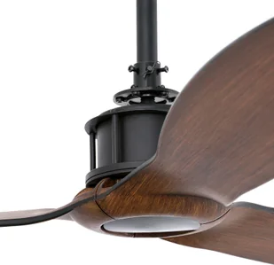 FARO BARCELONA Wentylator Just Fan opcja WiFi czarny orzech - Wentylatory sufitowe - miniaturka - grafika 2