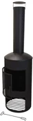 Kominki elektryczne - Koopman ProGarden Metalowy kominek, 158 cm - miniaturka - grafika 1