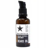 Kosmetyki i akcesoria do pielęgnacji brody - 100% Naturalny Olejek do Brody 50m Roman Gladiator - miniaturka - grafika 1