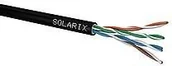 Kable miedziane - Solarix kabel instalacyjny PE CAT5e UTP drut 305m SXKD-5E-UTP-PEG - miniaturka - grafika 1